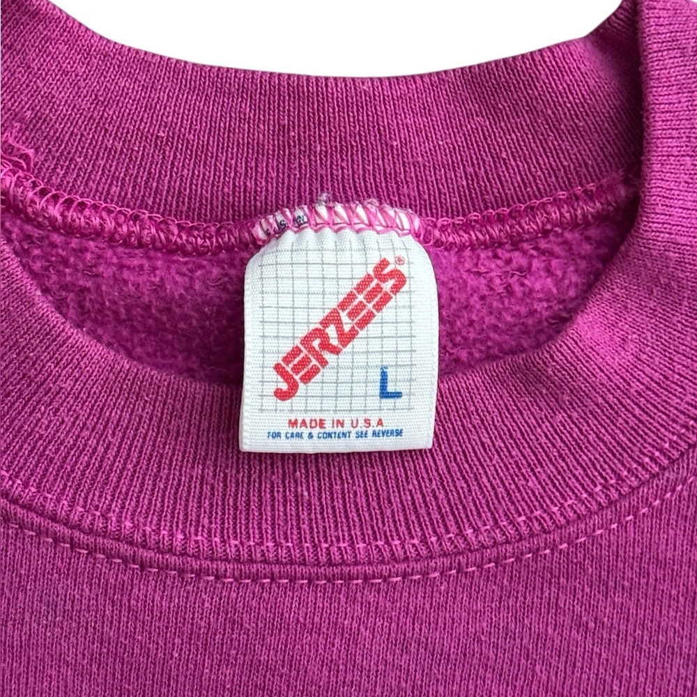 90s Vintage Betty Boop Crew Neck 1994 Purple Sweatshirt - Picture 7 of 8
